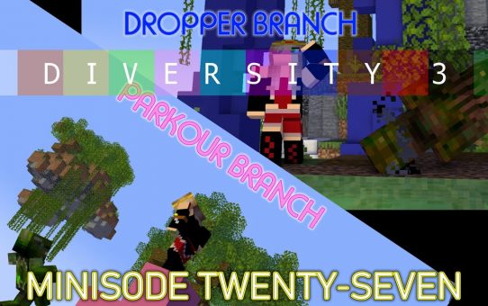 Minecraft ▩ Diversity 3 ▩ Episode 27 ▩ Interlude ▩ Dropper Death Compilation Nr. 1