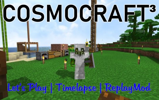 Minecraft Timelapse :: CosmoCraft 3 :: Utilising a Zombie Spawner