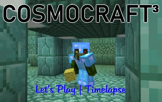 Minecraft Timelapse :: CosmoCraft 3 :: Monument Sponging, Part 1
