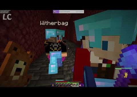 Nether Clearing with Adradorn, Charis & Witherbag - Minecraft LyfCraft - Season 3 - Stream 15